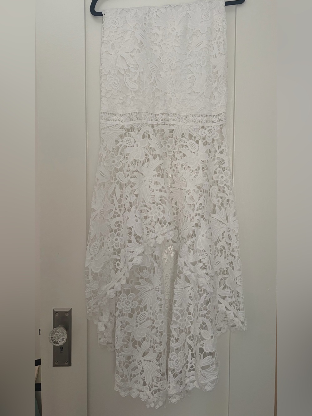 Two Piece White Lace Women’s Dress